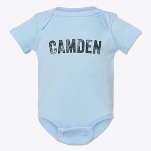 Camden Illinois Timeless Retro Baby Onesie