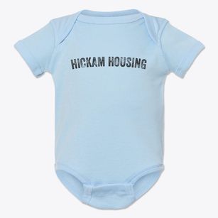 Hickam Housing Hawaii Timeless Retro Baby Onesie