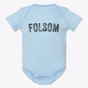 Folsom Pennsylvania Timeless Retro Baby Onesie