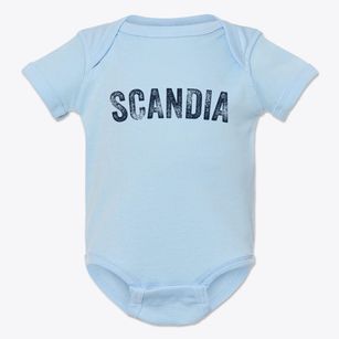 Scandia Minnesota Timeless Retro Baby Onesie