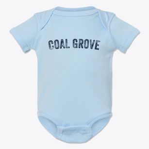 Coal Grove Ohio Timeless Retro Baby Onesie