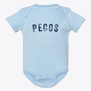 Pecos New Mexico Timeless Retro Baby Onesie
