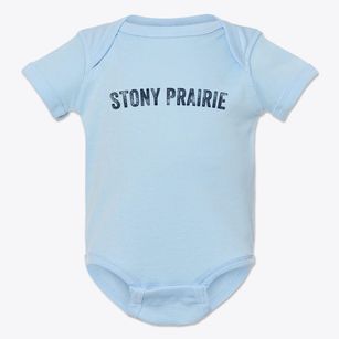 Stony Prairie Ohio Timeless Retro Baby Onesie