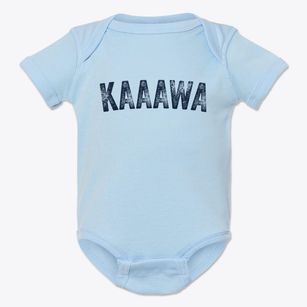 Kaaawa Hawaii Timeless Retro Baby Onesie