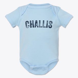 Challis Idaho Timeless Retro Baby Onesie