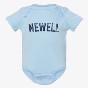 Newell South Dakota Timeless Retro Baby Onesie