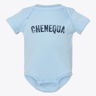 Chenequa Wisconsin Timeless Retro Baby Onesie