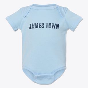 James Town Wyoming Timeless Retro Baby Onesie