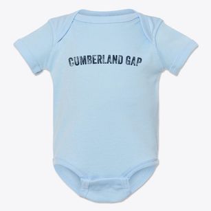 Cumberland Gap Tennessee Timeless Retro Baby Onesie