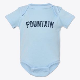 Fountain Michigan Timeless Retro Baby Onesie