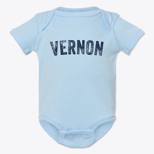 Vernon Illinois Timeless Retro Baby Onesie
