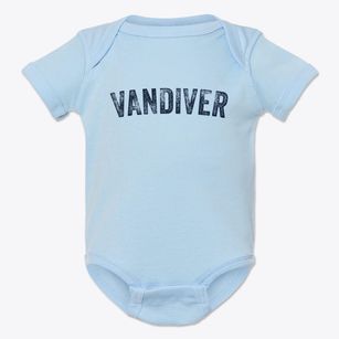 Vandiver Missouri Timeless Retro Baby Onesie