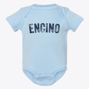Encino Texas Timeless Retro Baby Onesie