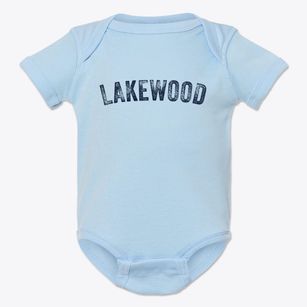Lakewood California Timeless Retro Baby Onesie