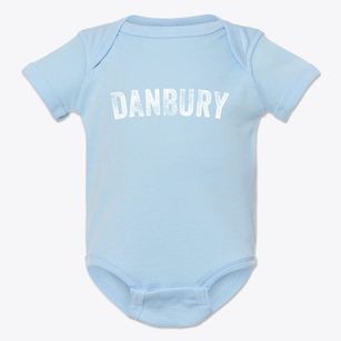 Danbury New Hampshire Timeless Retro Baby Onesie