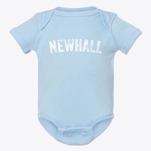 Newhall Iowa Timeless Retro Baby Onesie