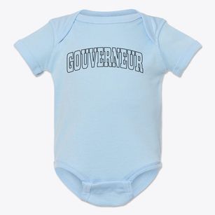 Gouverneur New York Trendy Block Baby Onesie