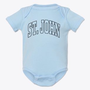 St. John Missouri Trendy Block Baby Onesie