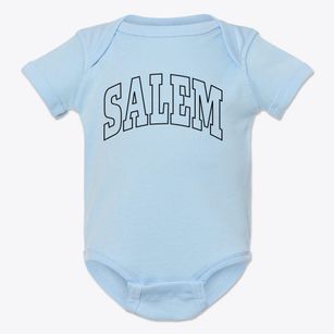 Salem New York Trendy Block Baby Onesie