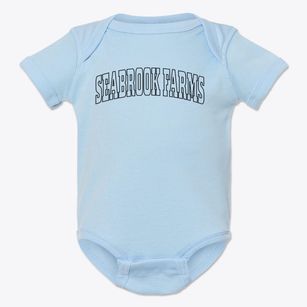 Seabrook Farms New Jersey Trendy Block Baby Onesie