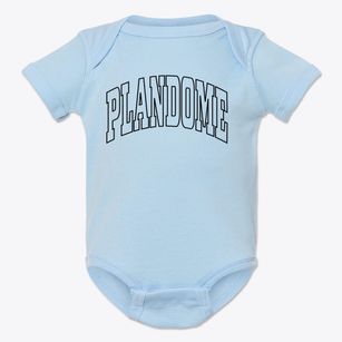 Plandome New York Trendy Block Baby Onesie