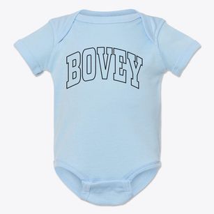 Bovey Minnesota Trendy Block Baby Onesie