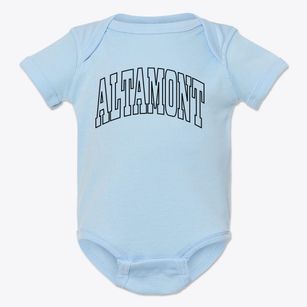 Altamont Oregon Trendy Block Baby Onesie