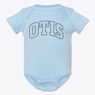 Otis Kansas Trendy Block Baby Onesie