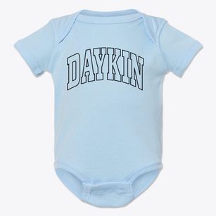 Daykin Nebraska Trendy Block Baby Onesie