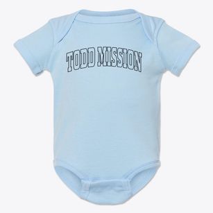 Todd Mission Texas Trendy Block Baby Onesie