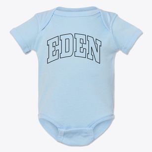 Eden South Dakota Trendy Block Baby Onesie