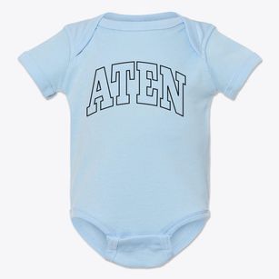 Aten Nebraska Trendy Block Baby Onesie