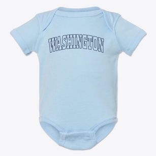 Washington Georgia Trendy Block Baby Onesie