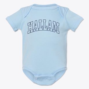 Hallam Pennsylvania Trendy Block Baby Onesie