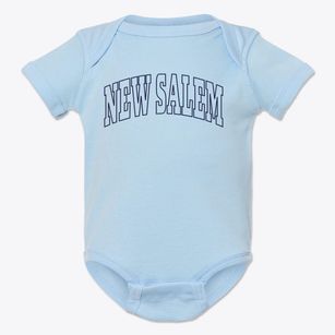 New Salem Pennsylvania Trendy Block Baby Onesie