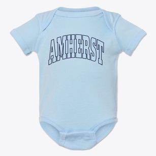 Amherst Nebraska Trendy Block Baby Onesie