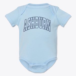 Ashburn Missouri Trendy Block Baby Onesie