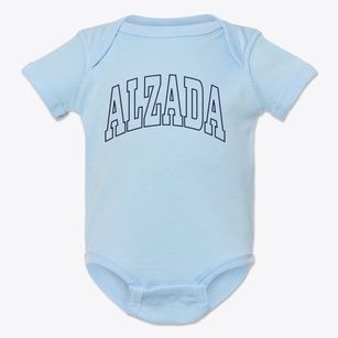 Alzada Montana Trendy Block Baby Onesie
