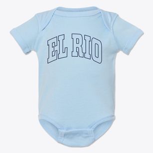 El Rio California Trendy Block Baby Onesie