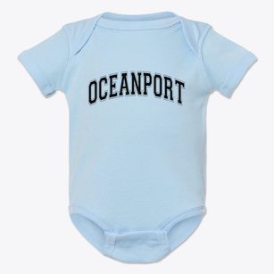 Oceanport New Jersey Varsity Baby Onesie