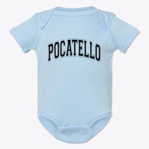 Pocatello Idaho Varsity Baby Onesie
