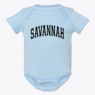 Savannah Texas Varsity Baby Onesie