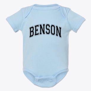 Benson North Carolina Varsity Baby Onesie
