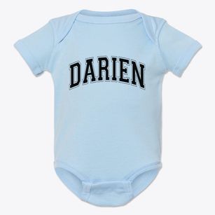 Darien New York Varsity Baby Onesie