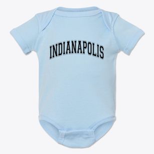 Indianapolis Indiana Varsity Baby Onesie