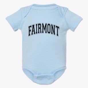 Fairmont North Carolina Varsity Baby Onesie