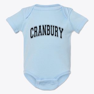 Cranbury New Jersey Varsity Baby Onesie
