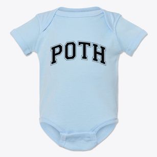 Poth Texas Varsity Baby Onesie
