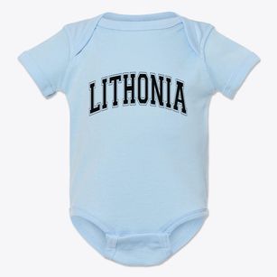 Lithonia Georgia Varsity Baby Onesie
