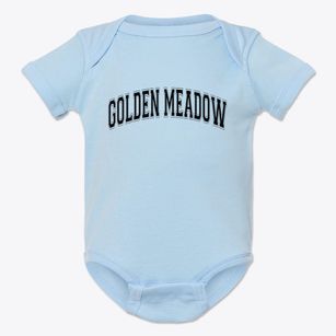 Golden Meadow Louisiana Varsity Baby Onesie